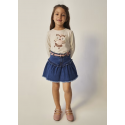 FALDA CON CINTURON REF 4905 DENIM