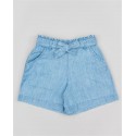SHORT ZIPPY NIÑA CHAMBRAY REF 23010