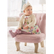 VESTIDO ESTAMPADO REF 2856 MAUVE
