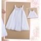 VESTIDO BORDINO REF 6023 BLANCO