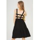 VESTIDO GRAZZIANI REF 7131 NEGRO