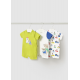 SET X3 PELELES CORTOS REF 1798 NEON