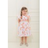 VESTIDO BORDINO NIÑA REF 6300 NARANJA