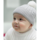 GORRO PUPPET EN HILO REF 081 GRIS