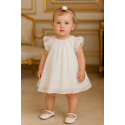 VESTIDO MILON REF 13791 BLANCO