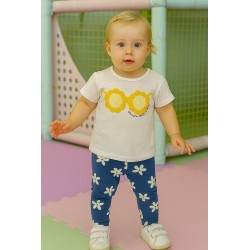 CAMISETA BABY NIÑA REF 303-24009 BLANCO