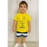 CAMISETA BABY NIÑO REF 303-24017 AMARILLO