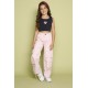 CROP TOP NIÑA REF 6266 MARFIL