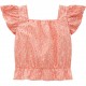 CONJUNTO EN OJALILLO MILON REF 15017 NARANJA