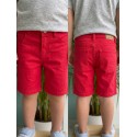 BERMUDA NIÑO ZIPPY REF 215-9904ZT ROJO