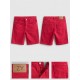 BERMUDA NIÑO ZIPPY REF 215-9904ZT ROJO
