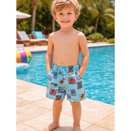 BAÑADOR ESTAMPADO NIÑO LOSAN REF 115-4013AL