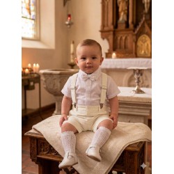 CONJUNTO NIÑO BAUTIZO REF 978 CRUDO