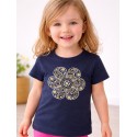 CAMISETA BASICA MARINO NIÑA BABY MAYORAL REF 105