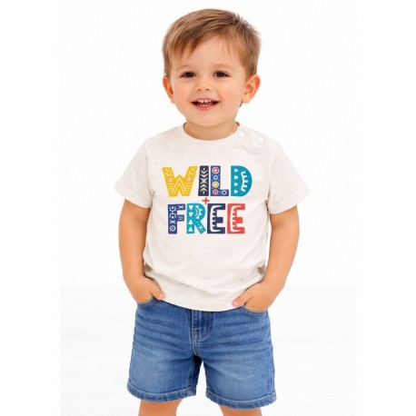 CAMISETA ZIPPY REF 217-1926ZT CRUDO