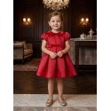 VESTIDO TAFETAN REF 2944 ROJO
