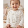 CAMISETA MANGA LARGA NIÑA REF 2097 CRUDO