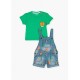 LOSAN CONJUNTO BABY NIÑO REF 117-8018 VERDE