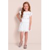 CONJUNTO MILON NIÑA REF 14104 BLANCO