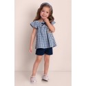 CONJUNTO MILON NIÑA REF 14047 AZUL