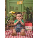 LOSAN CONJUNTO BABY NIÑO REF 117-8018 VERDE