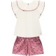 CONJUNTO MILON NIÑA REF 14960 ROJO
