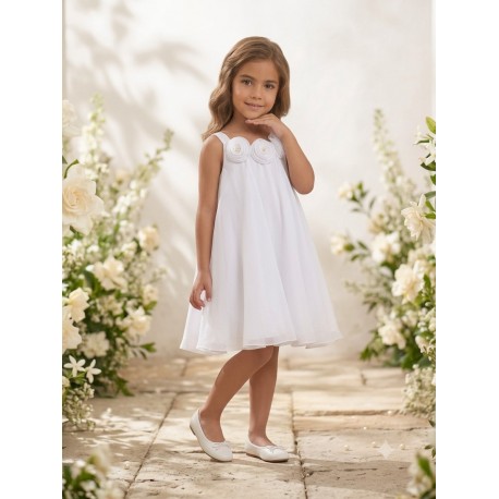 VESTIDO BORDINO REF 6023 BLANCO