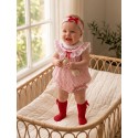 MAMELUCO BORDINO NIÑA REF 5996 ROJO