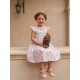 VESTIDO BORDINO NIÑA 6292 ESTAMPADO MARIPOSAS