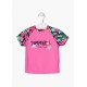 CAMISETA NIÑA FUCSIA CON PROTECCIÓN UV LOSAN REF. 016-1033AL
