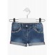 SHORT BABY NIÑA DENIM LOSAN 018-6002AL