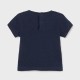 CAMISETA BASICA MARINO NIÑA BABY MAYORAL REF 105
