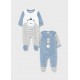 SET X2 PIJAMAS CIELO RECIEN NACIDO MAYORAL REF 2685