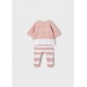 MAYORAL CONJUNTO POLAINA TRICOT RECIEN NACIDA NIÑA REF 1589 BLOSSOM