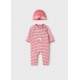 MAYORAL PELELE PUNTO CON GORRO RECIÉN NACIDA NIÑA REF 1611 AZALEA