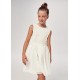 MAYORAL VESTIDO COMBINADO CHICA REF 6956 CRUDO