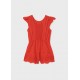 MAYORAL MONO BORDADO CHICA REF 6829 CARMIN