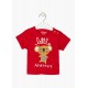 LOSAN CAMISETA NIÑO 117-1001AL ROJO