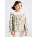 BLUSA CUELLO BORDADO REF 4192 TOPO