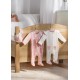 SET X 2 PELELES Y BABERO REF 2609 ROSA BABY
