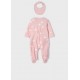 SET X 2 PELELES Y BABERO REF 2609 ROSA BABY