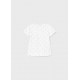 CAMISETA NIÑA REF 1004 BLANCO-ROJO