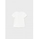 CAMISETA BABY NIÑA REF 1005 BLANCO-MIMOSA