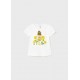 CAMISETA BABY NIÑA REF 1005 BLANCO-MIMOSA