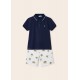 CONJUNTO MINI NIÑO REF 3241 MARINO