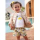 CONJUNTO BABY NIÑA REF 1282 BEIGE