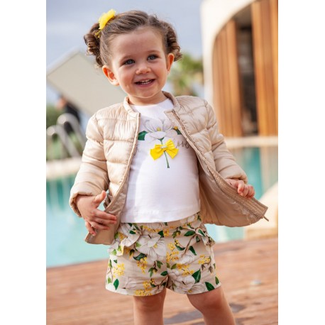 CONJUNTO BABY NIÑA REF 1282 BEIGE