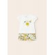 CONJUNTO BABY NIÑA REF 1282 BEIGE