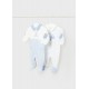 SET X2 PIJAMAS REF 1753 CIELO