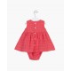 VESTIDO BABY NIÑA REF 31W-7002 CORAL